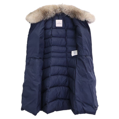 D20934934520 HIRONDELLE Irondelle Fur Down Coat Size 3 Ladies