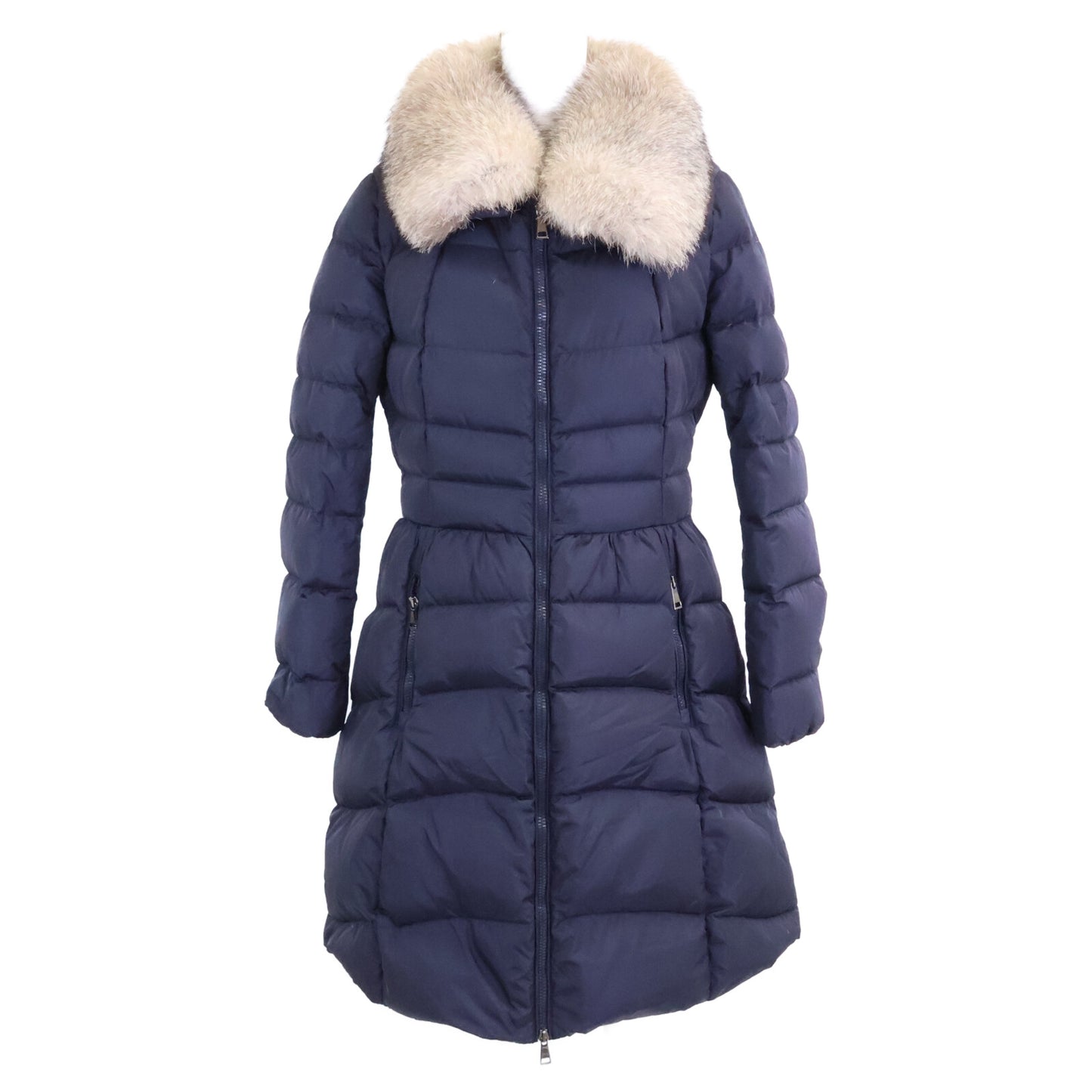D20934934520 HIRONDELLE Irondelle Fur Down Coat Size 3 Ladies