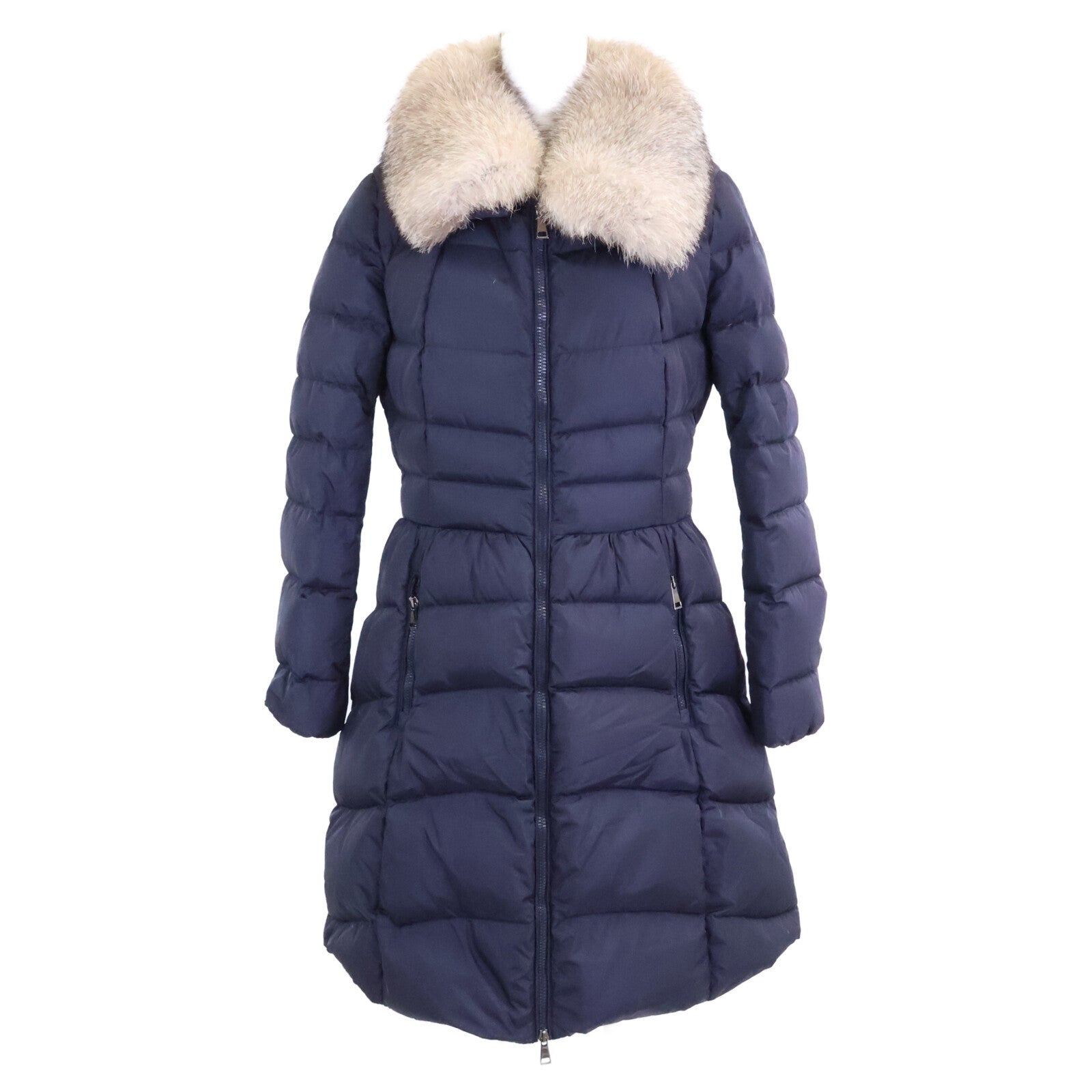D20934934520 HIRONDELLE Irondelle Fur Down Coat Size 3 Ladies