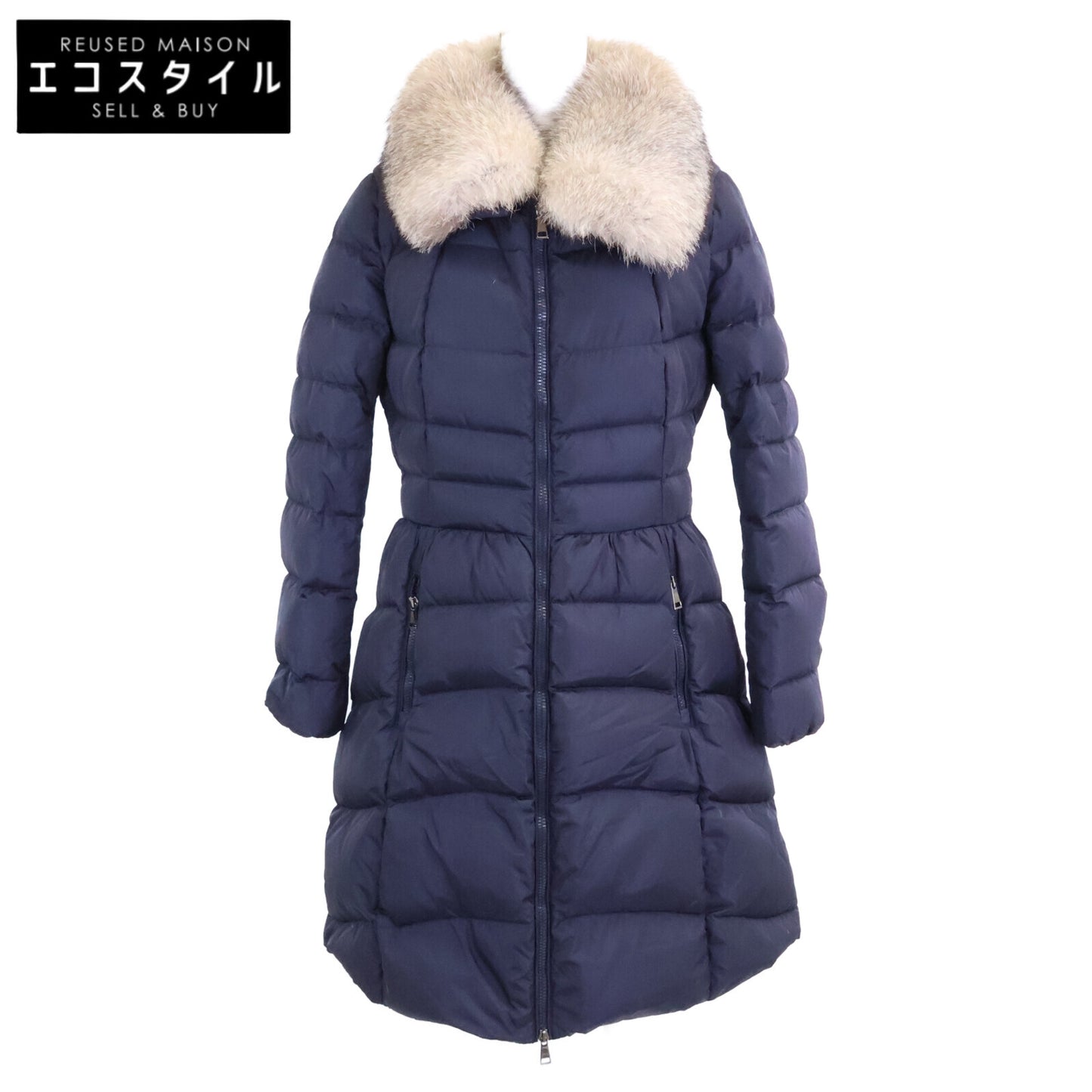 D20934934520 HIRONDELLE Irondelle Fur Down Coat Size 3 Ladies