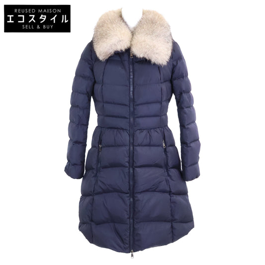 D20934934520 HIRONDELLE Irondelle Fur Down Coat Size 3 Ladies