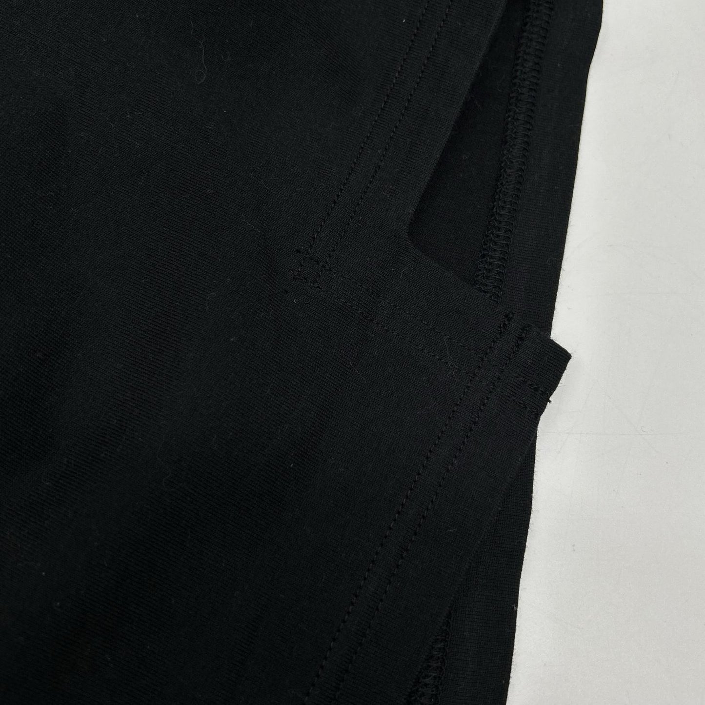 ENFOLD エンフォルド 26SS 300JS280-0231 ブラック コットン PLATE LONG-SLEEVE T-SHIRT ロンT トップス