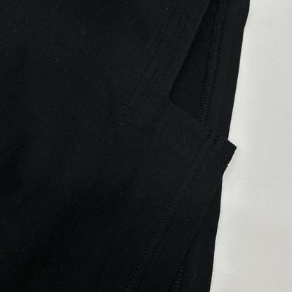 ENFOLD エンフォルド 26SS 300JS280-0231 ブラック コットン PLATE LONG-SLEEVE T-SHIRT ロンT トップス