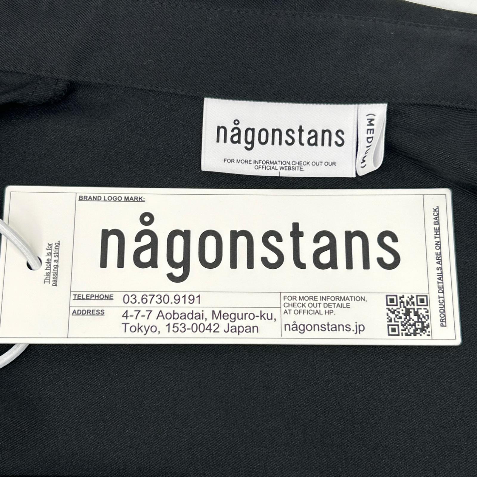 nagonstans ナゴンスタンス 26SS 470JS430-0261 ﾌﾞﾗｯｸ ﾎﾟﾘｴｽﾃﾙ loose