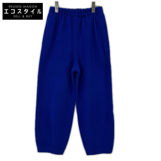 nagonstans ナゴンスタンス 25AW 470IA431-1171 スカイブルー ウール cocoon pants/テーパードニットパンツ ボトムス