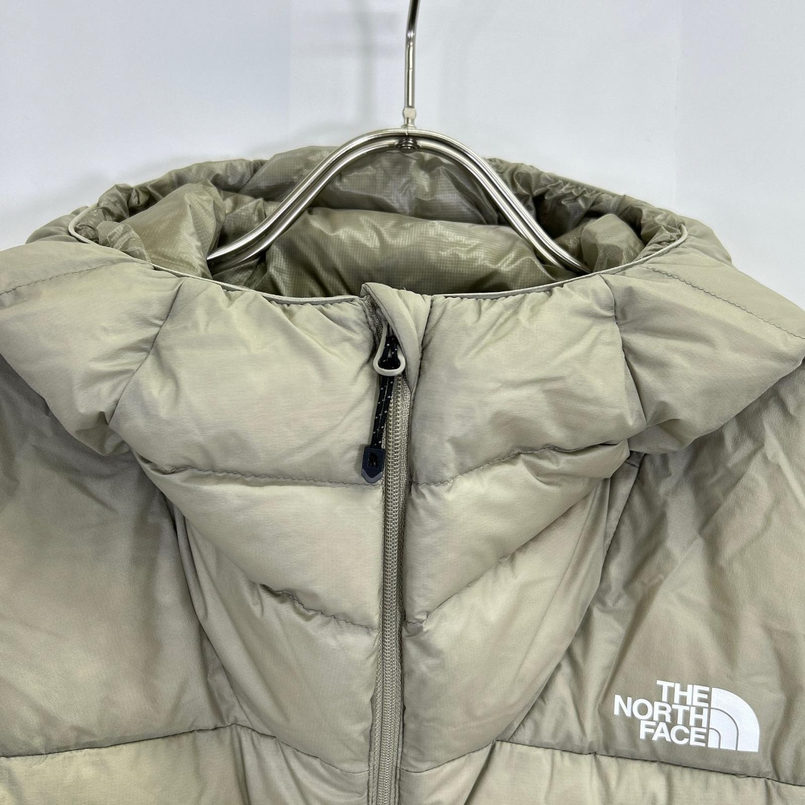 THE NORTH FACE 乐斯菲斯 NY82311 黏土灰 Thunder Hoodie 雷电连帽衫 连帽羽绒服 夹克 L