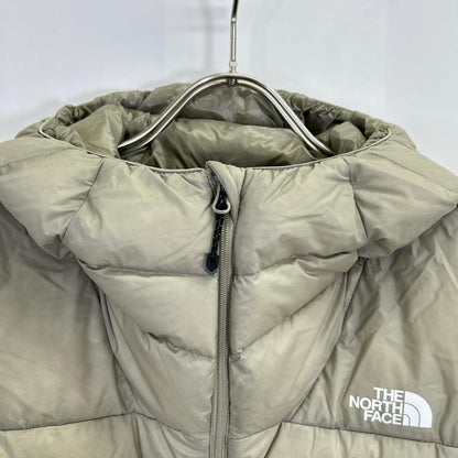 THE NORTH FACE 乐斯菲斯 NY82311 黏土灰 Thunder Hoodie 雷电连帽衫 连帽羽绒服 夹克 L