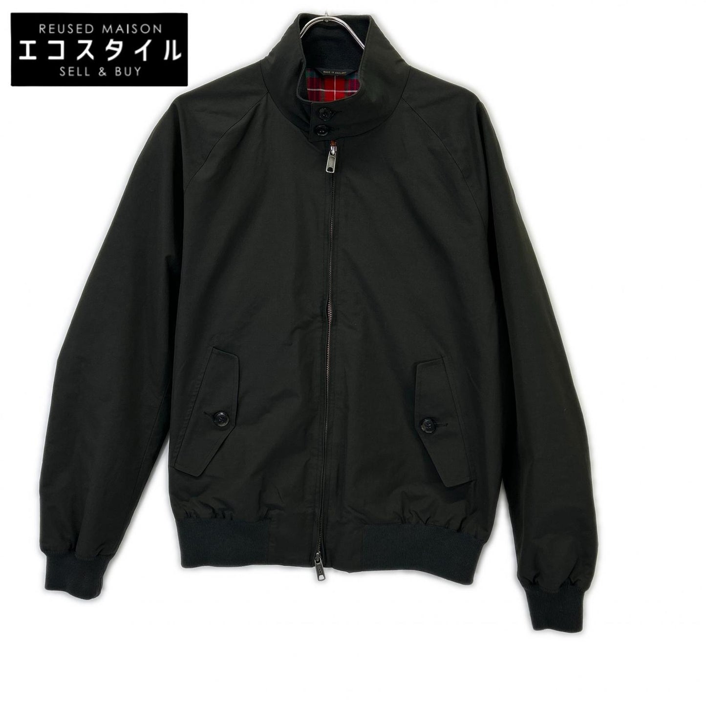 BARACUTA BRCPS0001 Khaki Made in UK G9 Harrington Jacket Swing Top Jacket