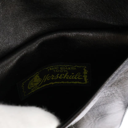 Y'2 LEATHER Y'2皮革 黑色 TYPE A-2 ECO HORSE PIGMENT 1.3mm 飞行夹克