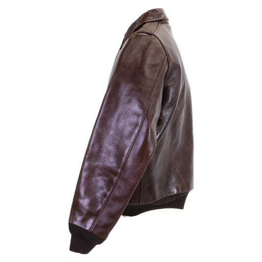 Y'2 LEATHER ワイツーレザー ブラウン TYPE A-2 PULL UP HORSE FLIGHT JACKET ジャケット