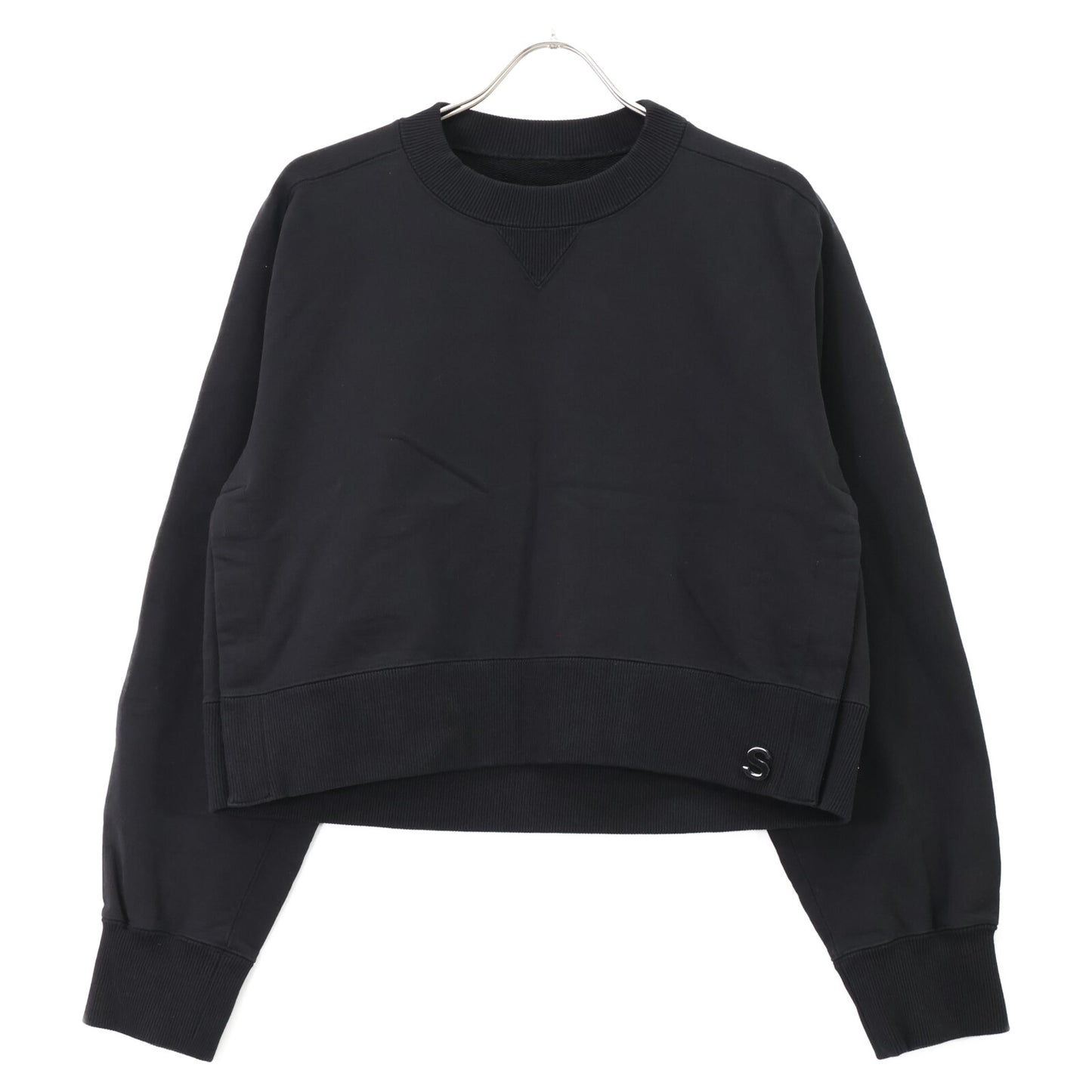 sacai サカイ 【美品/23年製】23-06513 s Sweat Jersey Pullover クロップド スウェットシャツ/ トップス
