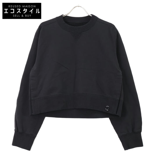 sacai サカイ 【美品/23年製】23-06513 s Sweat Jersey Pullover クロップド スウェットシャツ/ トップス
