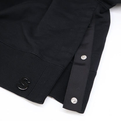 sacai サカイ 【美品/23年製】23-06513 s Sweat Jersey Pullover クロップド スウェットシャツ/ トップス