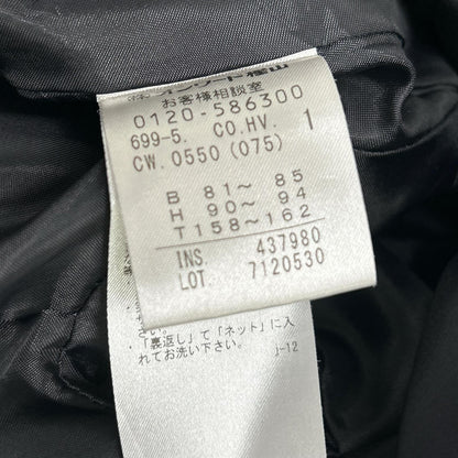 uncrave アンクレイヴ 24年製 COHVCW0550 ブラック ロング チェスターコート コート