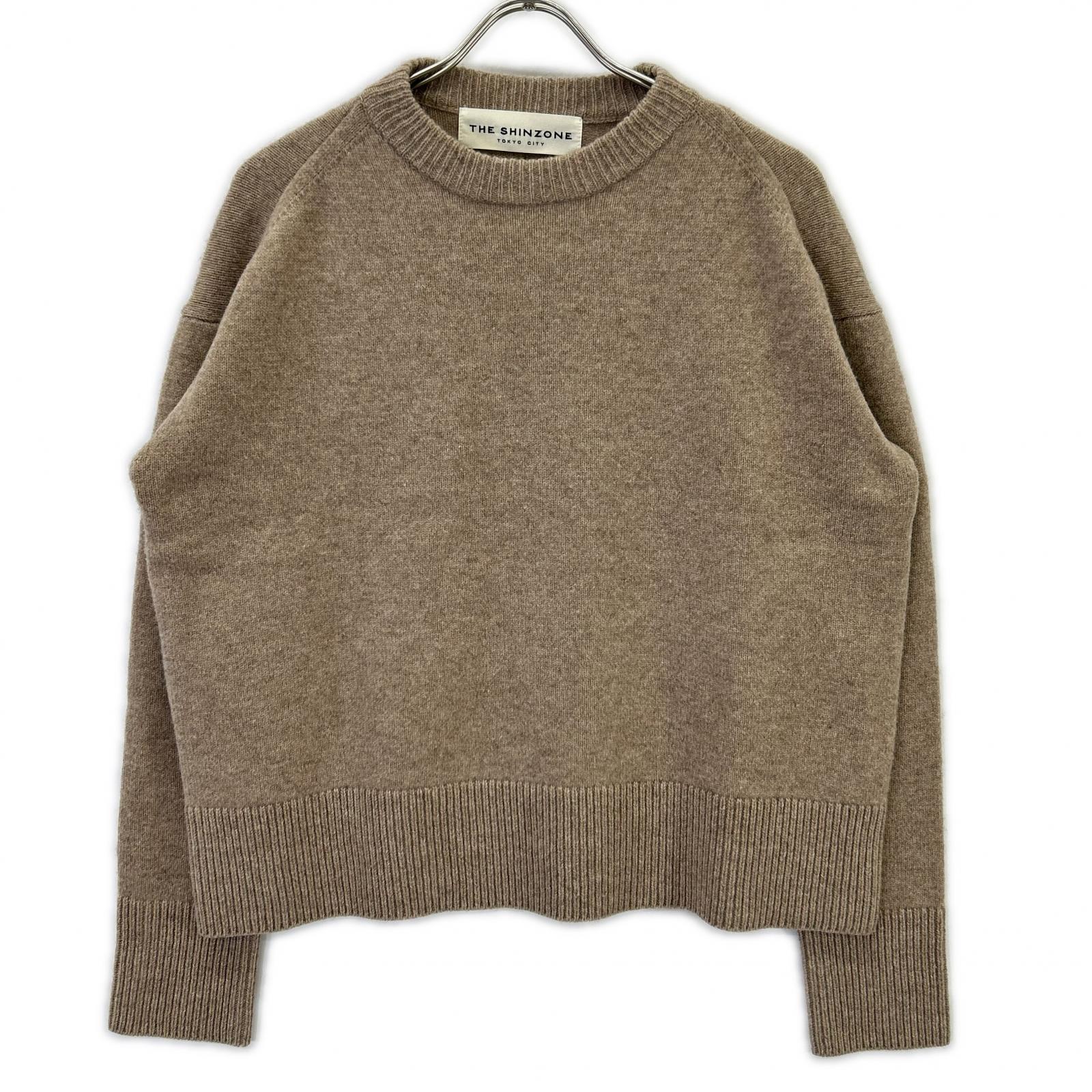THE SHINZONE ザ　シンゾーン ｷｬﾒﾙ GENERAL KNIT ｾｰﾀｰ トップス FO