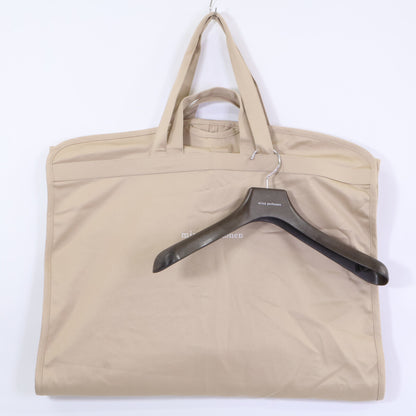 mina perhonen 皆川明 【美品/25-26AW】ada6812 knoll 诺尔 人字纹无领大衣 40
