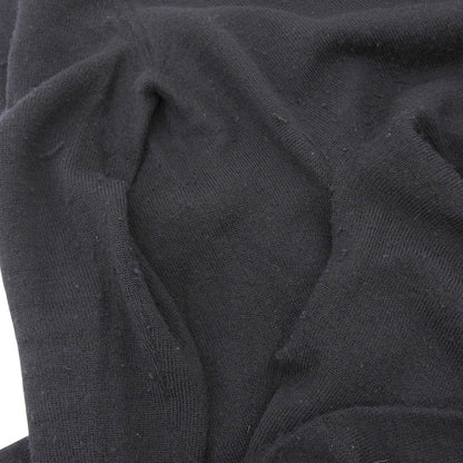 Asymmetrical Long Sleeve Pullover Knit Top Men's Black 2