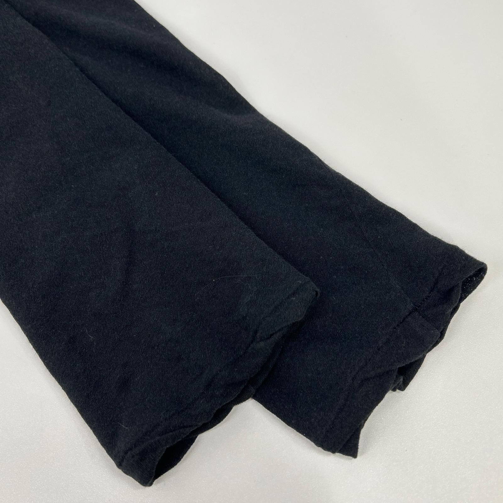 YOHJI YAMAMOTO +NOIR ヨウジヤマモトプリュスノアール NO-T04-070 ブラック 薄手 ロングスリーブ シャツ トップス
