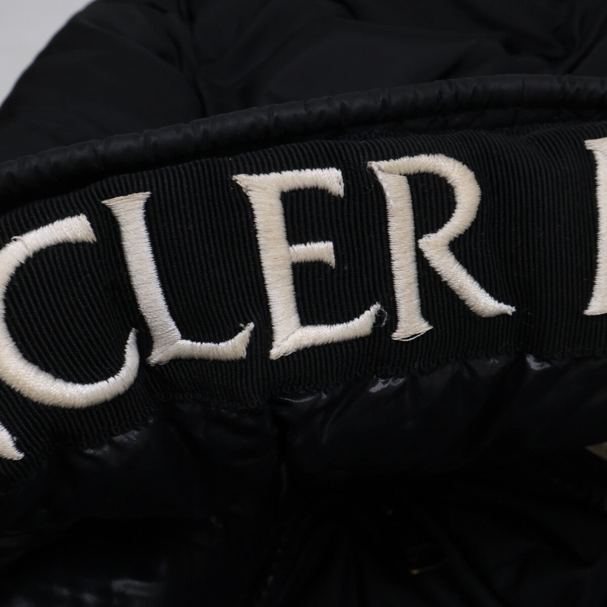MONCLER モンクレール TEMPLON テンプロン 内側ロゴライン刺繍 フーディロングダウン コート