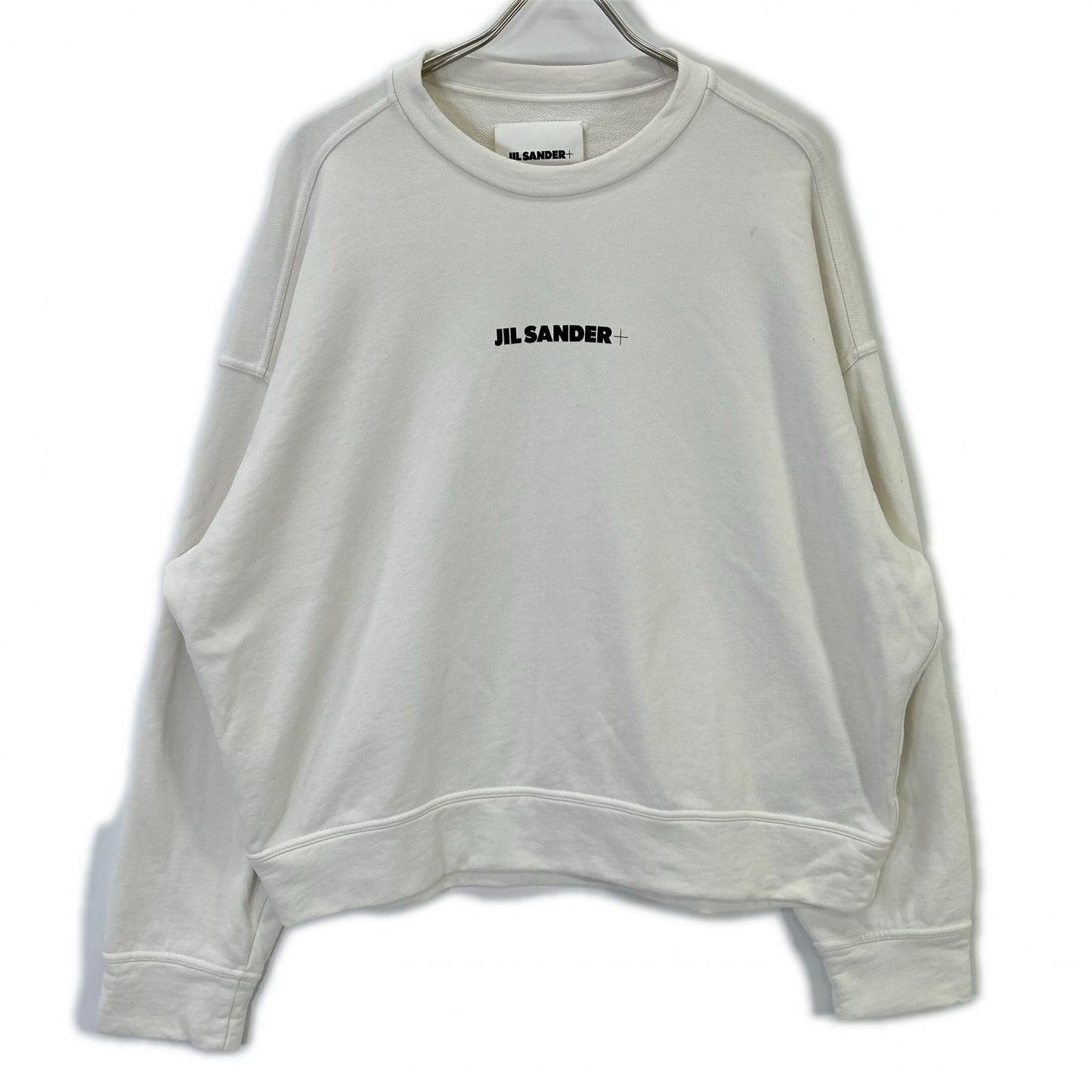 JIL SANDER+ ジルサンダープラス J47GU0001 ロゴプリント スウェットプルオーバー トップス