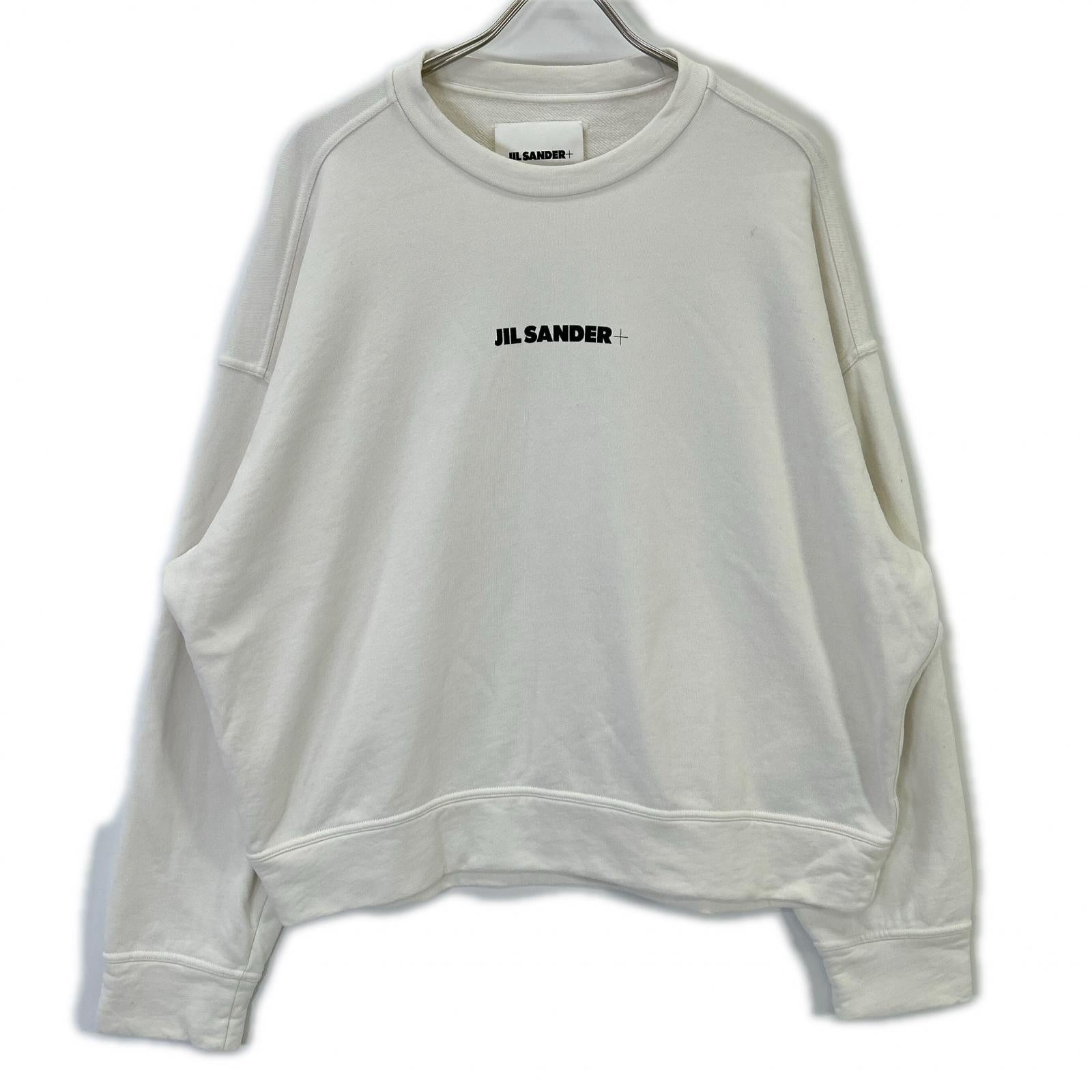 JIL SANDER+ ジルサンダープラス J47GU0001 ロゴプリント スウェットプルオーバー トップス