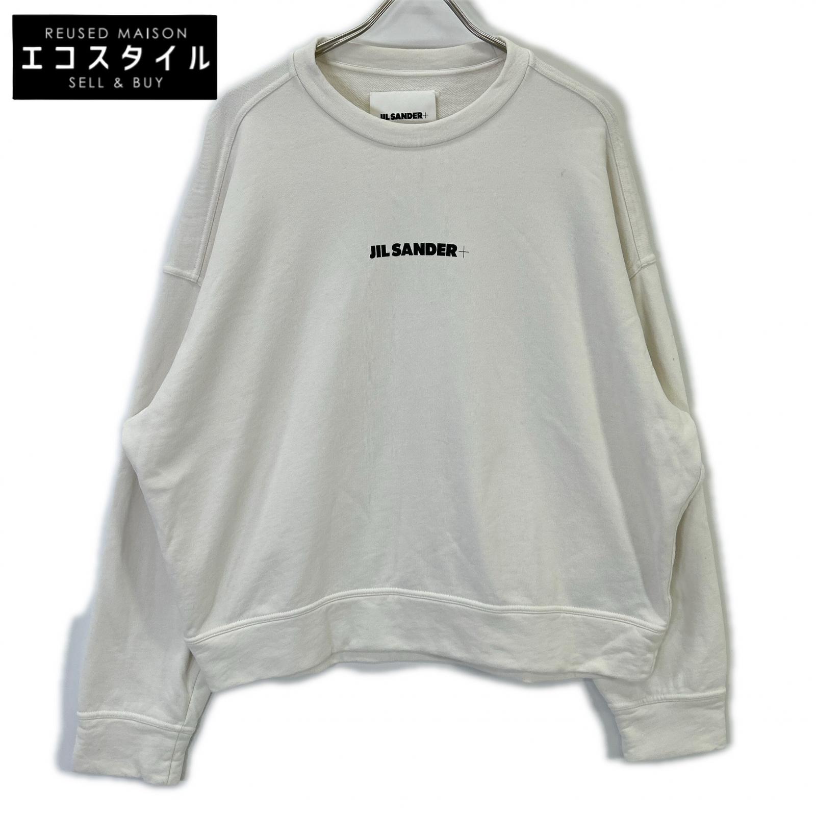 JIL SANDER+ ジルサンダープラス J47GU0001 ロゴプリント スウェットプルオーバー トップス