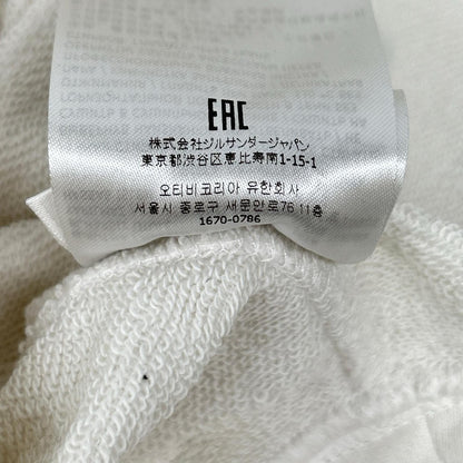 JIL SANDER+ ジルサンダープラス J47GU0001 ロゴプリント スウェットプルオーバー トップス