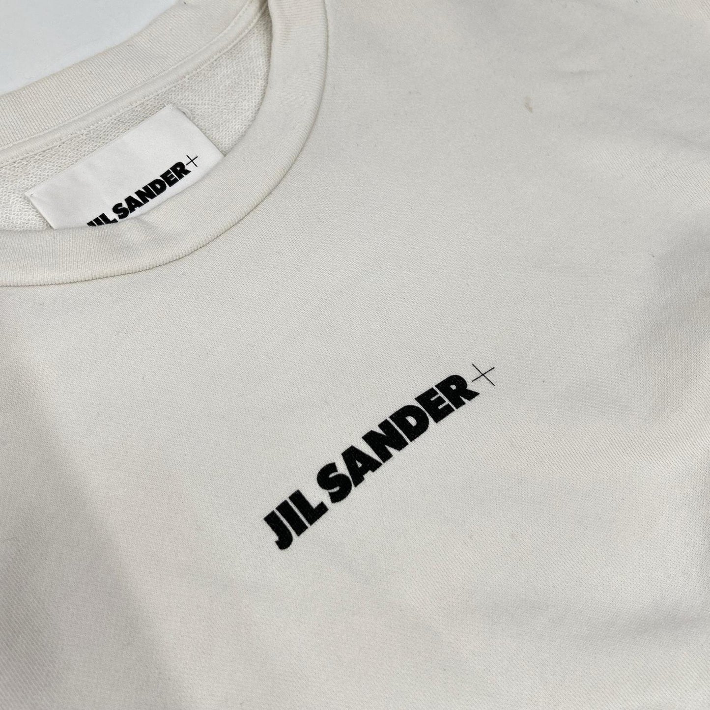 JIL SANDER+ ジルサンダープラス J47GU0001 ロゴプリント スウェットプルオーバー トップス