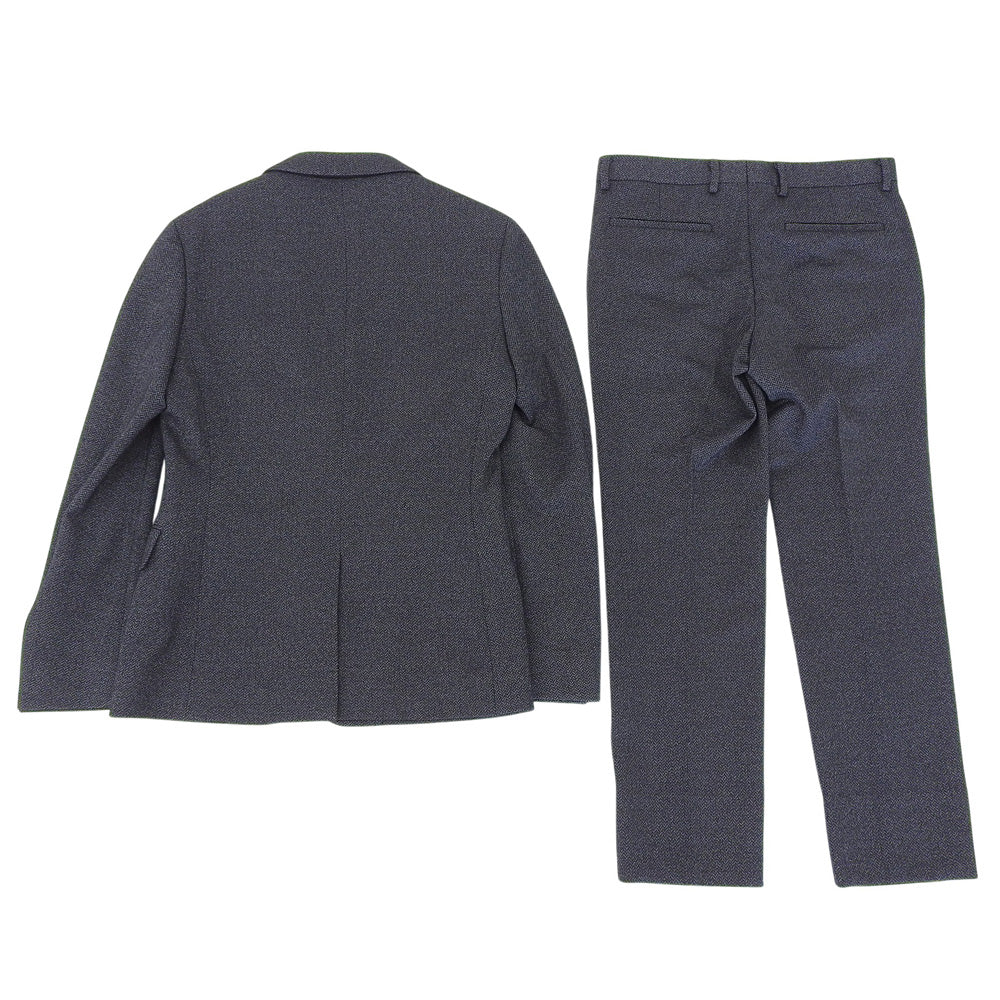 CalvinKlein カルバンクライン ウール ヘリンボーン 2B シングル ジャケットパンツ セットアップ スーツ メンズ グレー 36 30 スーツ セットアップ