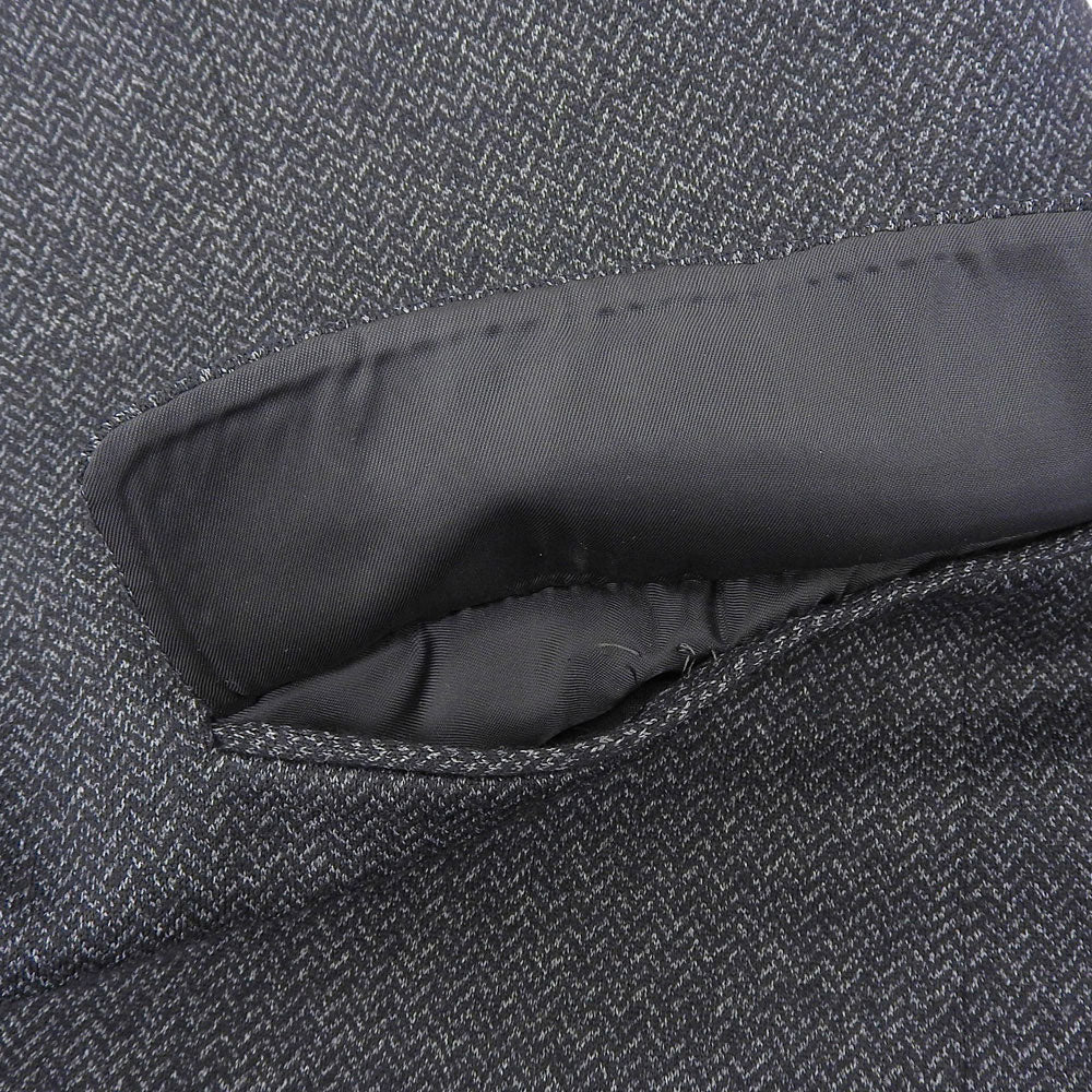 CalvinKlein カルバンクライン ウール ヘリンボーン 2B シングル ジャケットパンツ セットアップ スーツ メンズ グレー 36 30 スーツ セットアップ