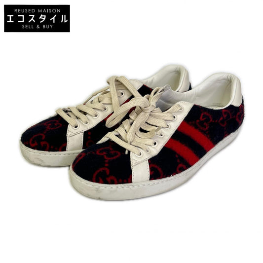 GUCCI グッチ 548695 GGウール ローカットスニーカー シューズ
