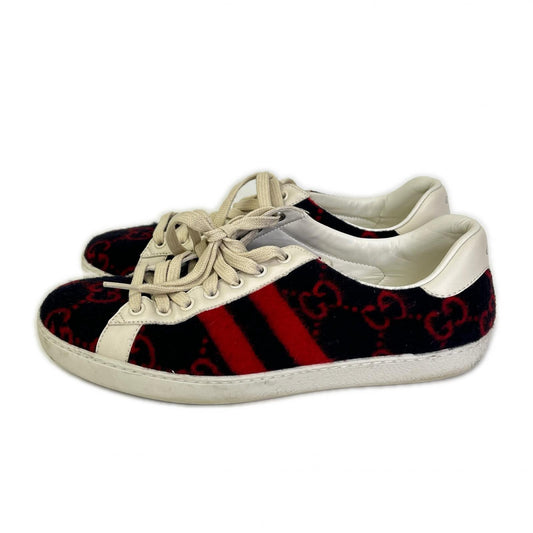 GUCCI グッチ 548695 GGウール ローカットスニーカー シューズ
