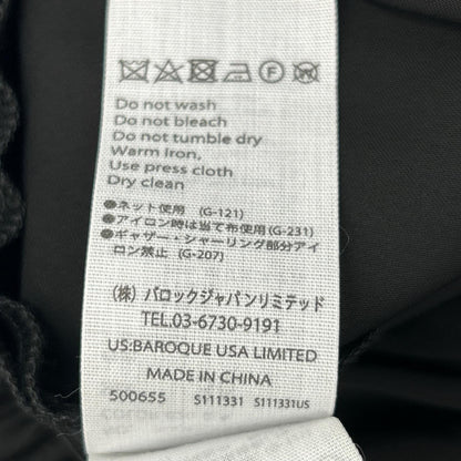 ENFOLD ENFOLD 300ES233-0150 黑色 双层缎面 Tail Hem DRS 连衣裙