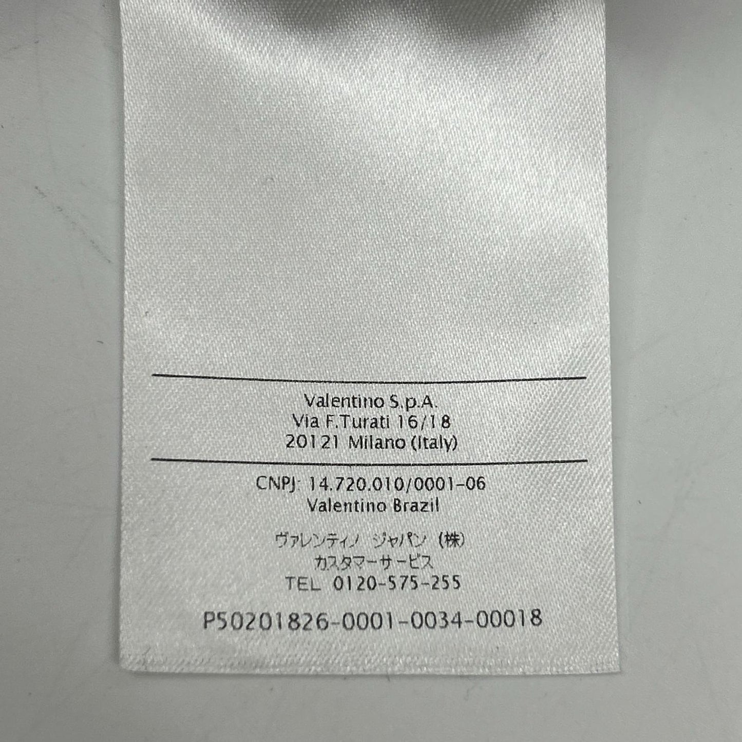 VALENTINO ヴァレンティノ P50201826-0001 ブラック ウール×シルク センタープレス アンクルワイドパンツ ボトムス