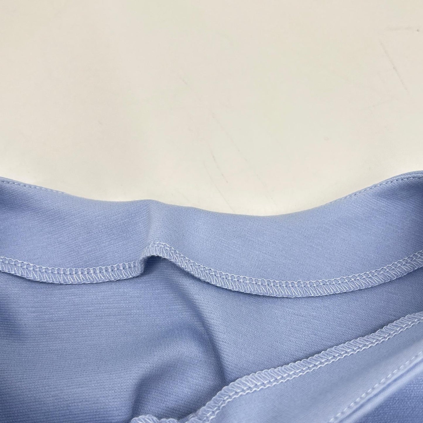 BLUE LABEL CRESTBRIDGE 2024 Light Blue Cotton Blend Crestbridge Check Compact Light Ponti Dress
