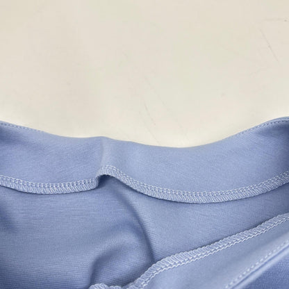 BLUE LABEL CRESTBRIDGE 2024 Light Blue Cotton Blend Crestbridge Check Compact Light Ponti Dress