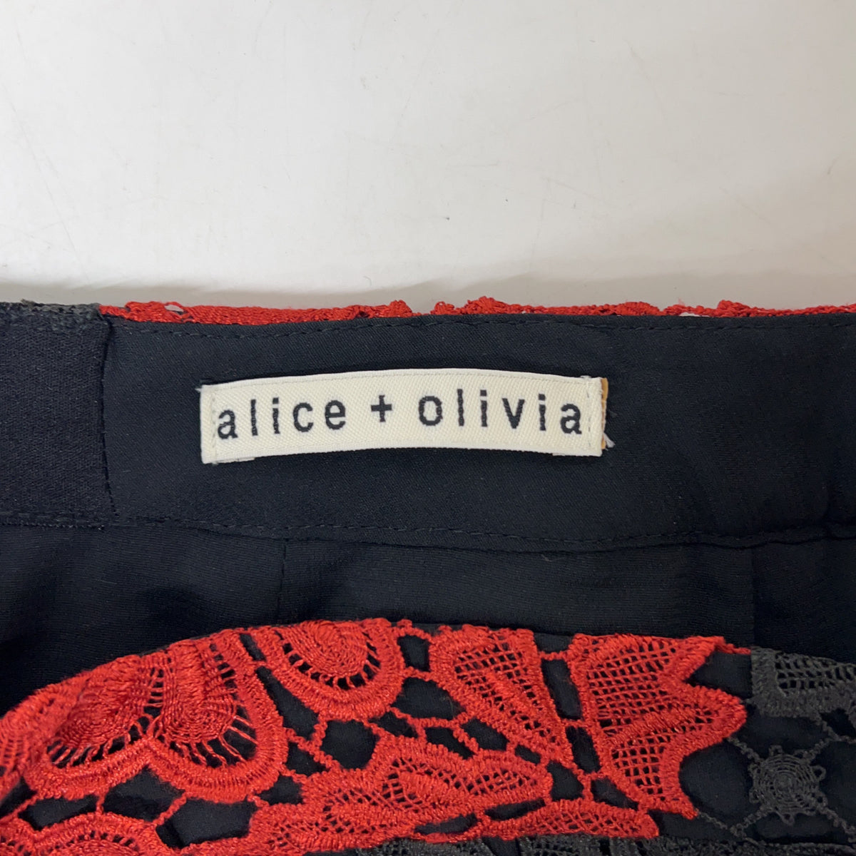 alice+olivia 爱丽丝+奥利维亚 花卉镂空无袖连衣裙/半身裙 共2件 套装