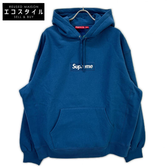 Supreme シュプリーム 23AW ブルー Box Logo Hooded Sweatshirt ボックスロゴパーカー トップス