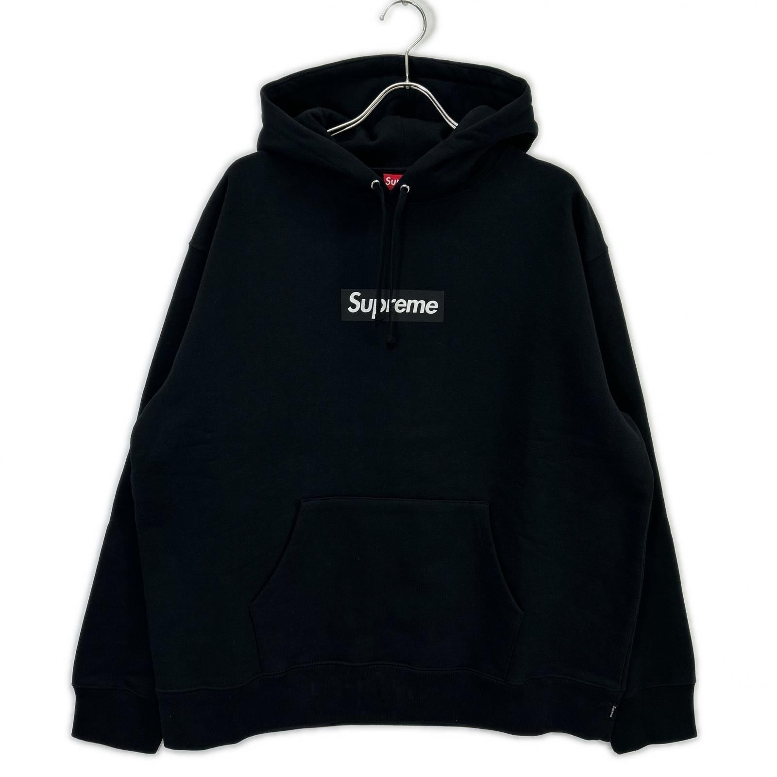 Supreme シュプリーム 23SS ブラック West Hollywood オープン記念 LA Box Logo Hooded Sweatshirt ハリウッド ボックスロゴパーカ トップス
