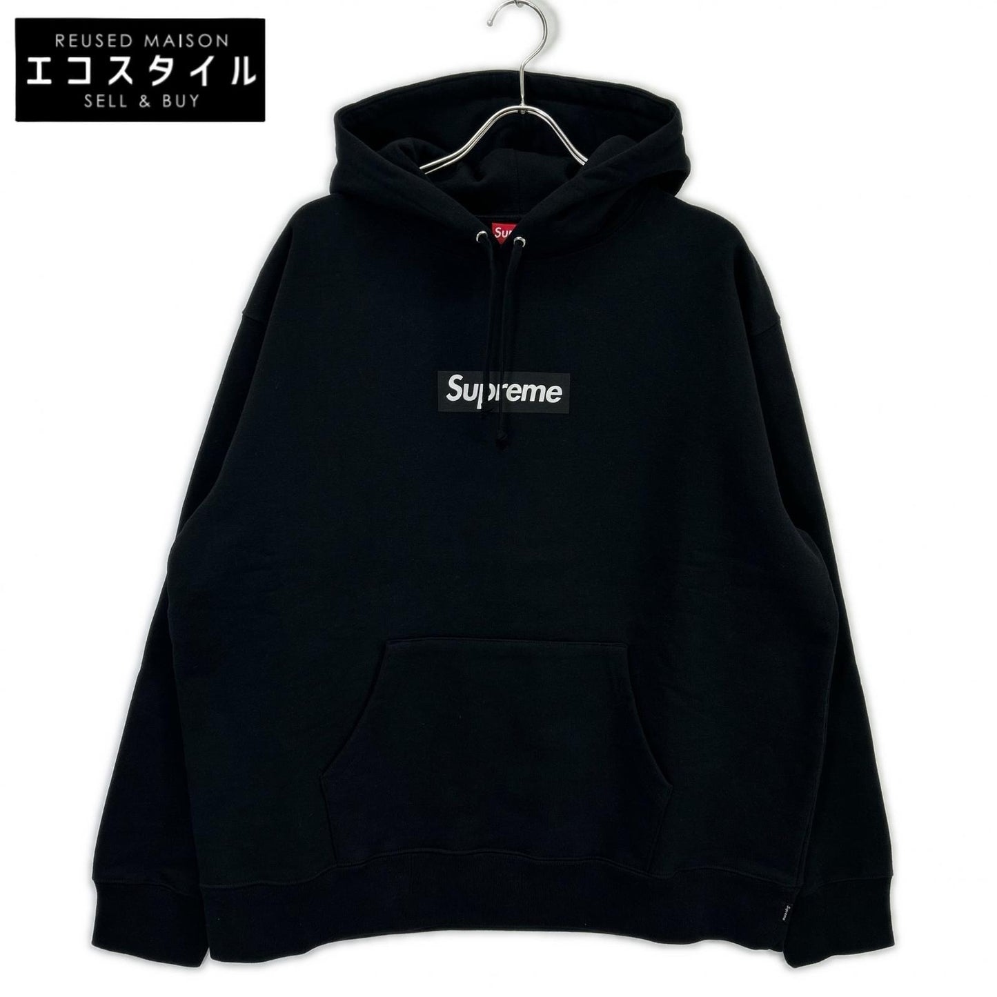 Supreme シュプリーム 23SS ブラック West Hollywood オープン記念 LA Box Logo Hooded Sweatshirt ハリウッド ボックスロゴパーカ トップス