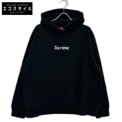 Supreme シュプリーム 23SS ブラック West Hollywood オープン記念 LA Box Logo Hooded Sweatshirt ハリウッド ボックスロゴパーカ トップス