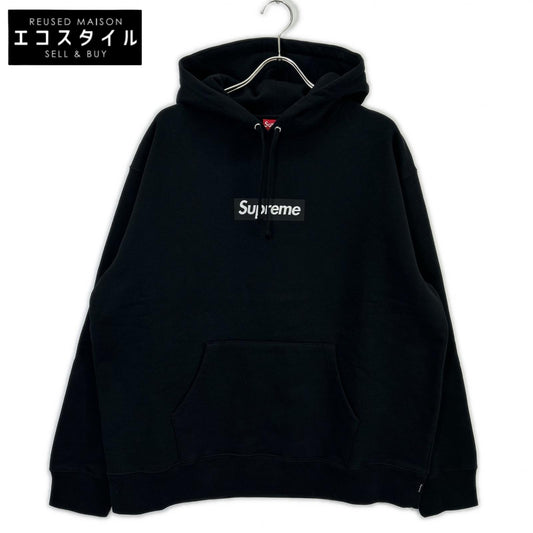 Supreme シュプリーム 23SS ブラック West Hollywood オープン記念 LA Box Logo Hooded Sweatshirt ハリウッド ボックスロゴパーカ トップス