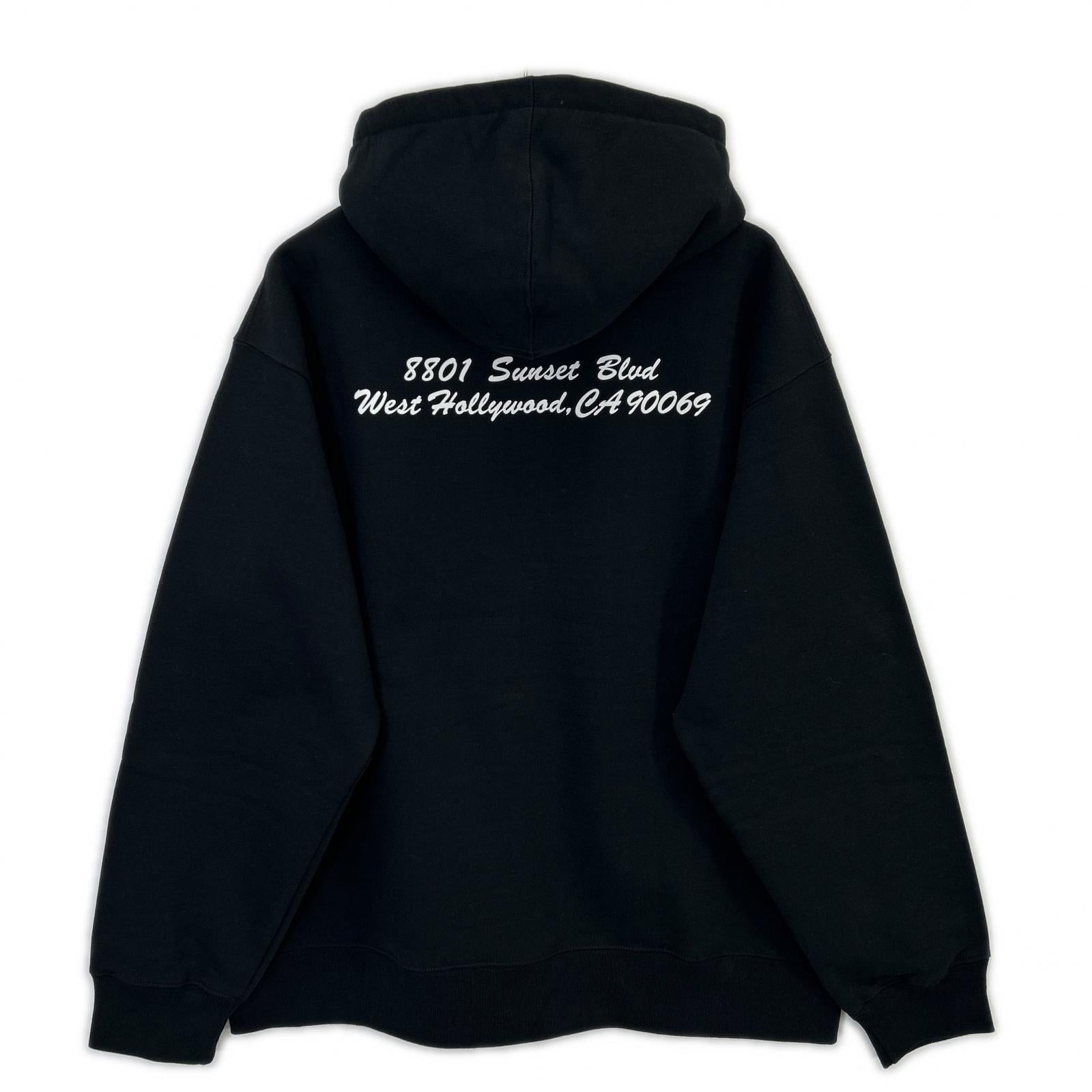 Supreme シュプリーム 23SS ブラック West Hollywood オープン記念 LA Box Logo Hooded Sweatshirt ハリウッド ボックスロゴパーカ トップス