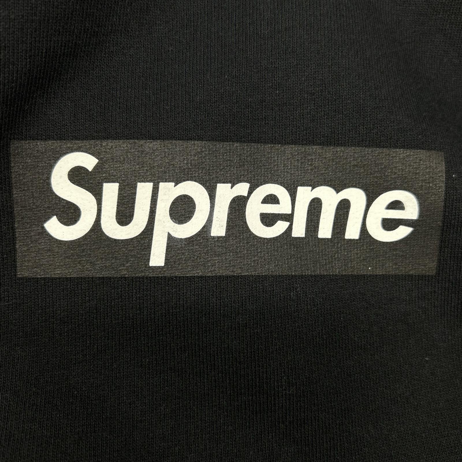 Supreme シュプリーム 23SS ブラック West Hollywood オープン記念 LA Box Logo Hooded Sweatshirt ハリウッド ボックスロゴパーカ トップス