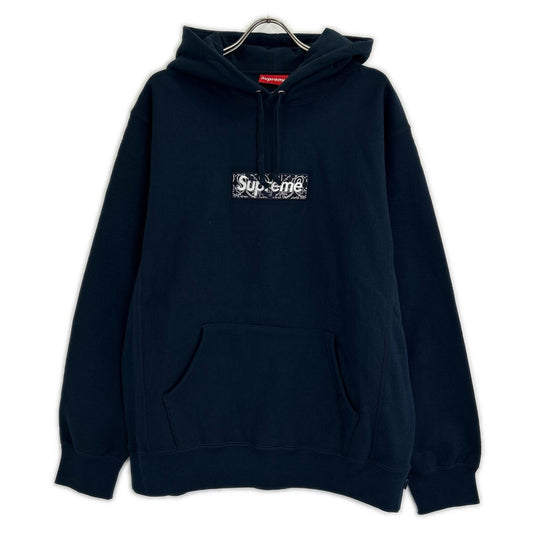 Supreme シュプリーム 新品未使用 19AW ﾈｲﾋﾞｰ Bandana Box Logo Hooded ﾊﾞﾝﾀﾞﾅﾎﾞｯｸｽﾛｺﾞﾊﾟｰｶｰ トップス XL