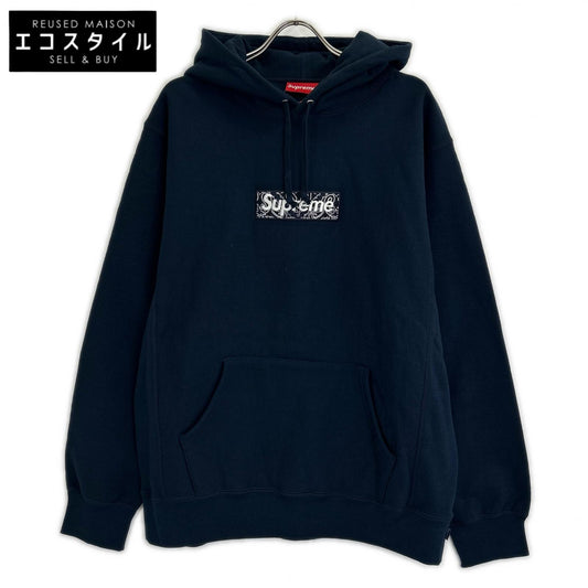 Supreme シュプリーム 新品未使用 19AW ﾈｲﾋﾞｰ Bandana Box Logo Hooded ﾊﾞﾝﾀﾞﾅﾎﾞｯｸｽﾛｺﾞﾊﾟｰｶｰ トップス XL
