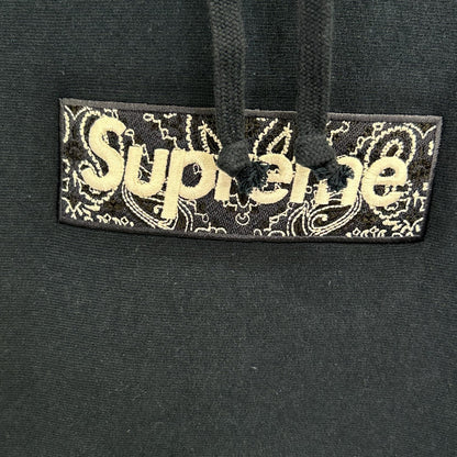 Supreme シュプリーム 新品未使用 19AW ネイビー Bandana Box Logo Hooded バンダナボックスロゴパーカー トップス