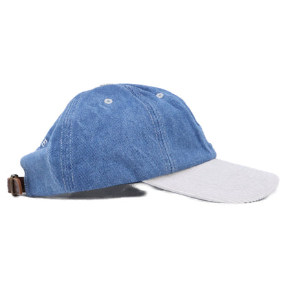Supreme シュプリーム 【美品】SS24 2-Tone S Logo 6-Panel Washed Denim 2トーン Sロゴ 6パネルキャップ 帽子