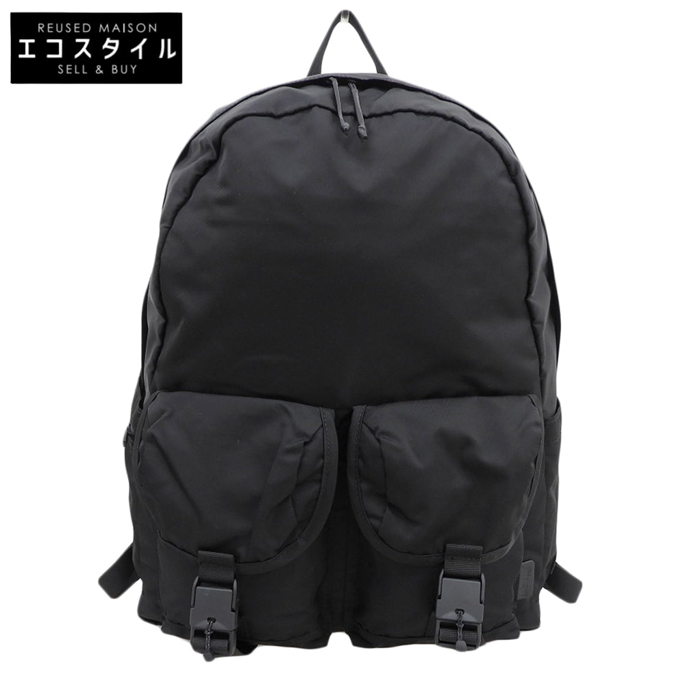 bagjack 【BAICYCLON】Nylon Flap Pocket Backpack Men's Black Backpack