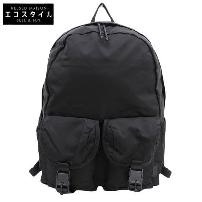 bagjack 【BAICYCLON】Nylon Flap Pocket Backpack Men's Black Backpack